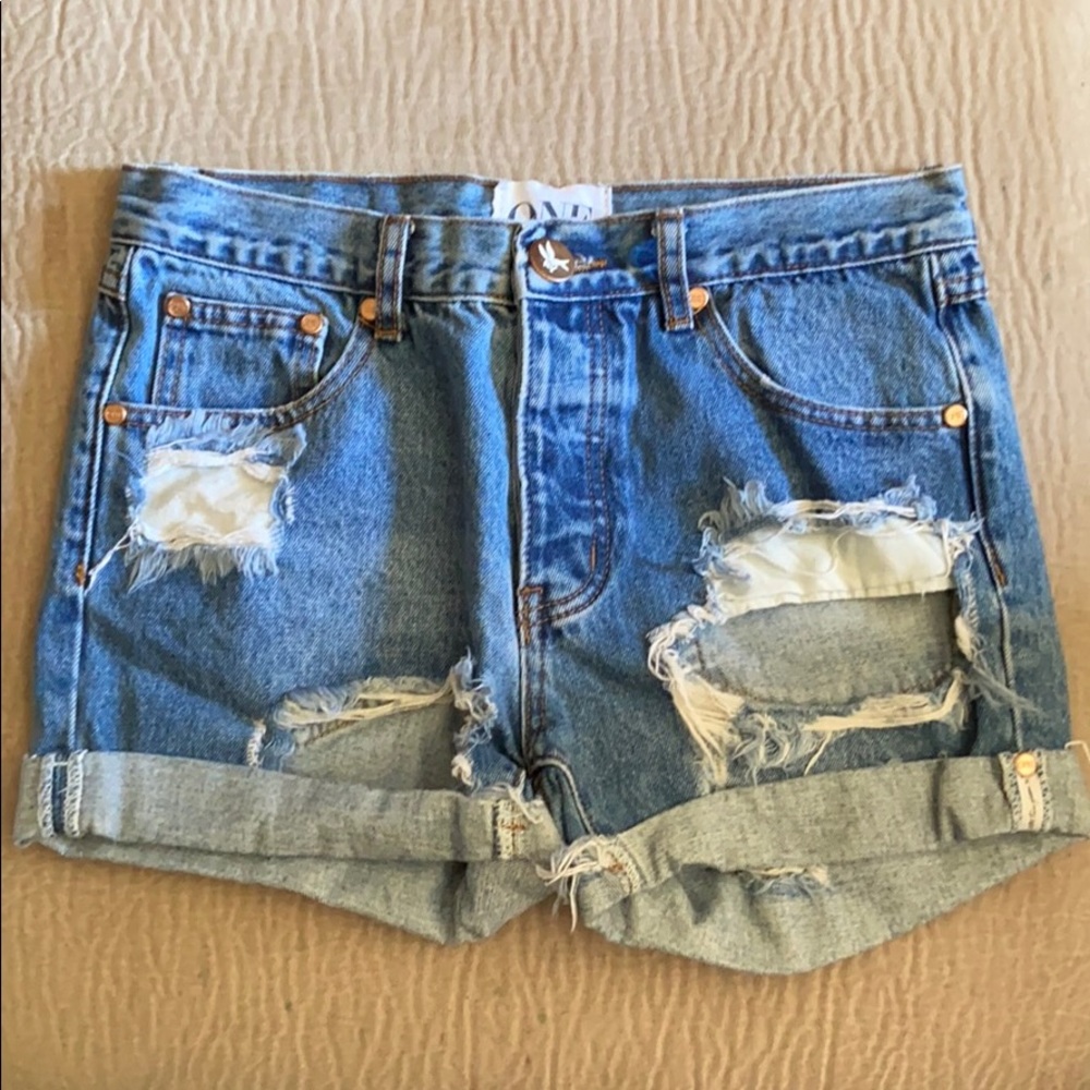 One Teaspoon Charger Shorts